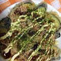 chubby☆'s cooksnap of when they made なすのお好み焼き風　米なす料理.