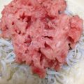 rika0329's cooksnap of when they made 簡単♡しらす丼.
