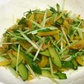ryu☆ryu's cooksnap of when they made 味付けは醤油だけ！水菜と沢庵のツナ炒め.