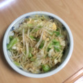 オタンコシェフ's cooksnap of when they made キャベツともやしの卵炒め.