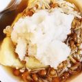 kyantan's cooksnap of when they made 焼き豆腐のなめこおろし.