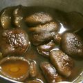 田舎の長男's cooksnap of when they made 赤唐辛子でピリッと♪干し椎茸の簡単含め煮.