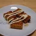 むぎーまん's cooksnap of when they made 凍り豆腐の照り焼き甘ﾀﾞﾚ絡め.