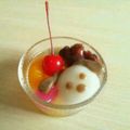 70cafe's cooksnap of when they made ひんやりおやつ『わんこ白玉の即席汁粉』.