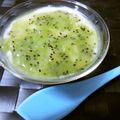 kemeta's cooksnap of when they made ＊ヨーグルトのキウイソースかけ＊.