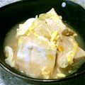 neomam's cooksnap of when they made 高野豆腐の卵とじ♪.