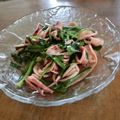 ★Yuring★'s cooksnap of when they made いかとにらの麺つゆマヨ炒め♪.