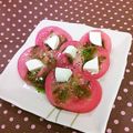 龍青空ママ's cooksnap of when they made トマトとモッツァレッラのバジリコサラダ.