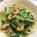 ＭＩＭＩ114's cooksnap of when they made 水菜とちくわの醤油炒め.