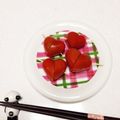 tamagotch's cooksnap of when they made 簡単かわいいお弁当〜ハートのミニトマト.