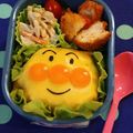 noriko007's cooksnap of when they made キャラ弁！簡単！アンパンマンでオムライス.