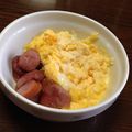 maki_08's cooksnap of when they made 味付け不要マヨネーズでスクランブルエッグ.