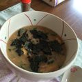 べらのってぃ's cooksnap of when they made 残った味噌汁で☆おつゆご飯（味噌雑炊）.