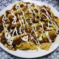 qoouru's cooksnap of when they made お好み焼き風✿キャベ玉ツナ焼き♫.