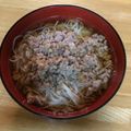 なべこず's cooksnap of when they made 暖か＆さっぱり！肉そぼろ湯麺（うーめん）.