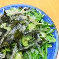 ふーちゃん04's cooksnap of when they made ヘルシー☆寒天と水菜のさっぱりサラダ.