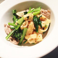 mipoyo's cooksnap of when they made ごはんが進む！豚と小松菜のにんにく炒め.