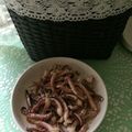 まあゆりんりん's cooksnap of when they made シンプルですが★イカゲソの生姜醤油和え.