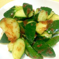 ステルトミチル's cooksnap of when they made きゅうりの梅和え.