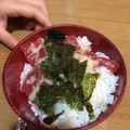 ちゅらさん24's cooksnap of when they made 簡単☆まぐろ漬け丼.