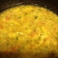 ちびかぁさん's cooksnap of when they made カロリー控えめ　カニカマのあんかけ　ご飯.