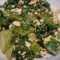 kucina's cooksnap of when they made レタスと豆腐の豆板醤炒め.