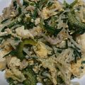 agak's cooksnap of when they made 豚ニラのボリュームたっぷり♡卵とじ炒め.
