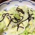 shikkachan's cooksnap of when they made キャベツと塩昆布だけっ～.