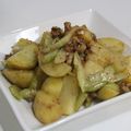 Hoink's cooksnap of when they made セロリとじゃが芋と胡桃のサラダ♪.