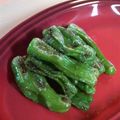 サーフブレイド's cooksnap of when they made 簡単♪フライパンで焼くだけしし唐.