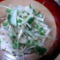 ケンキチ's cooksnap of when they made 大根とかいわれのマヨぽん和え.