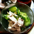 おざゆみ's cooksnap of when they made 博多きゅうりとささみの和風ナムル.