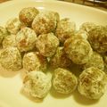 にゃべつ's cooksnap of when they made さくさく☆チョコモカスノーボール.