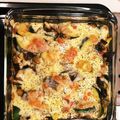 haseshin25's cooksnap of when they made ナスと韓国カボチャのチーズ焼き.