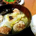カフェ店員M子's cooksnap of when they made 蓮根入り肉団子.