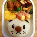 byとっこ☆'s cooksnap of when they made 簡単　キャラ弁☆ミジュマル（ポケモン）♪.