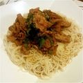kii1127's cooksnap of when they made ★豚の生姜焼きのっけそうめん★.