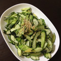 ポメちょん's cooksnap of when they made きゅうりと青じそのさっぱり炒め.