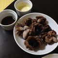 ポメちょん's cooksnap of when they made アスパラとイイダコのワサビマヨネーズ添え.