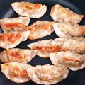 り〜にゃん's cooksnap of when they made 簡単!!エビにら餃子.