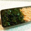 BYU's cooksnap of when they made 青さのり弁当。.