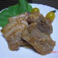 ワンピ's cooksnap of when they made 豚バラごま味噌焼き.