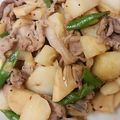 kimimaruo's cooksnap of when they made 豚肉とじゃが芋で大人のマスタード炒め.