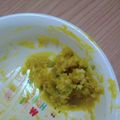 happyuriko's cooksnap of when they made ☆おっ簡単☆離乳食 カボチャのほっこり煮.