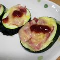 風舞空's cooksnap of when they made ♪ズッキーニの♡ベーコンチーズ焼き♪.