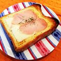 クックピクルス's cooksnap of when they made お店の味☆食パンで生ハムピザ風.