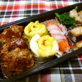 びんび❤'s cooksnap of when they made 簡単お弁当に　卵一個でお花卵焼き.
