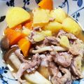 あたむ❤189's cooksnap of when they made じゃが芋＆人参＆豚肉の甘辛煮.