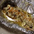 コシナ's cooksnap of when they made 洗い物ほぼなし！鮭と茸のホイル焼き.