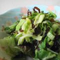 まきーころ's cooksnap of when they made きゃべつの梅こぶ和え.